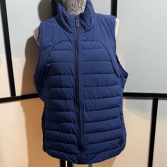 Tangerine Jackets & Blazers - Tangerine Women's Blue Quilted Vest